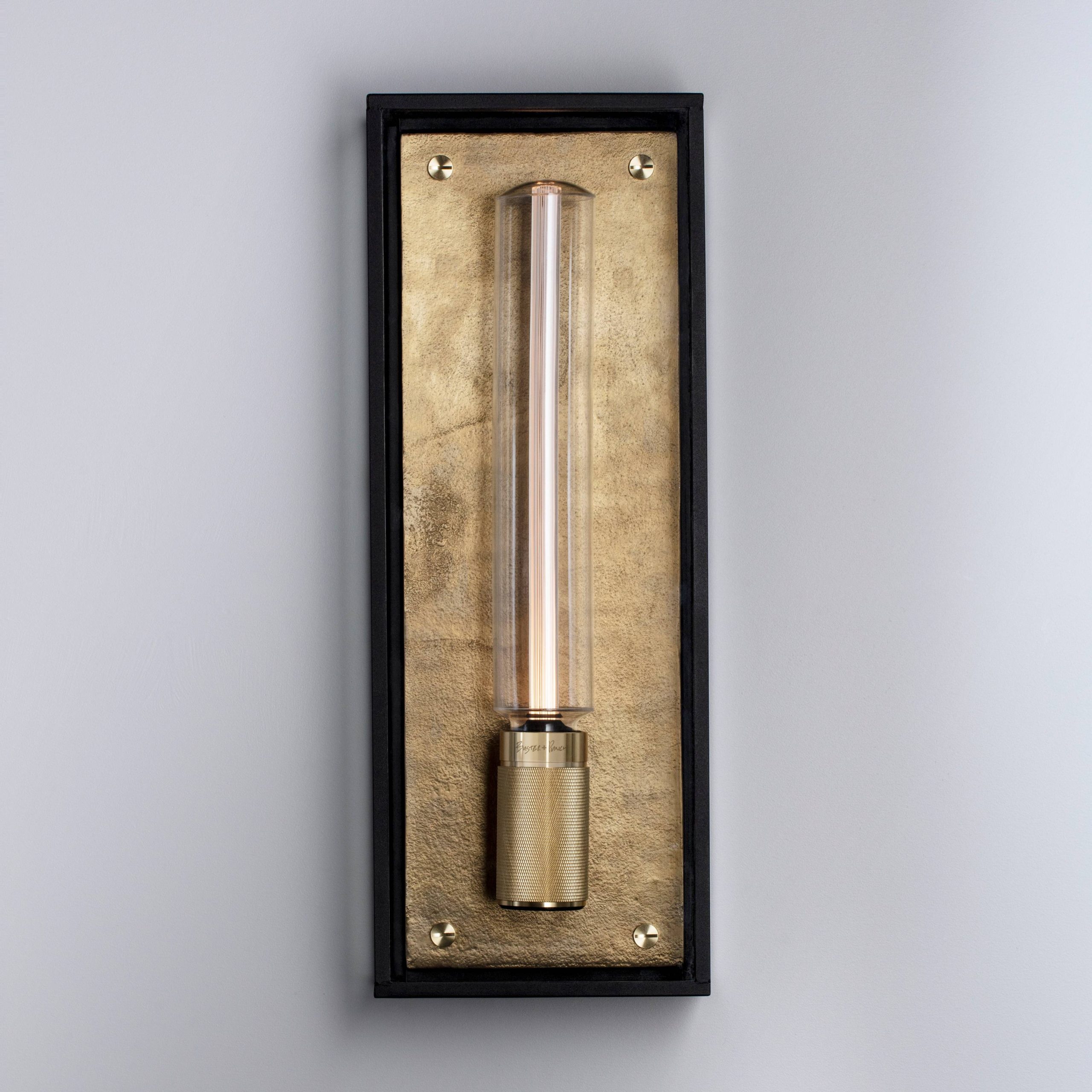 CAGED WET / WALL / CROSS / LARGE / BRASS - Image 3