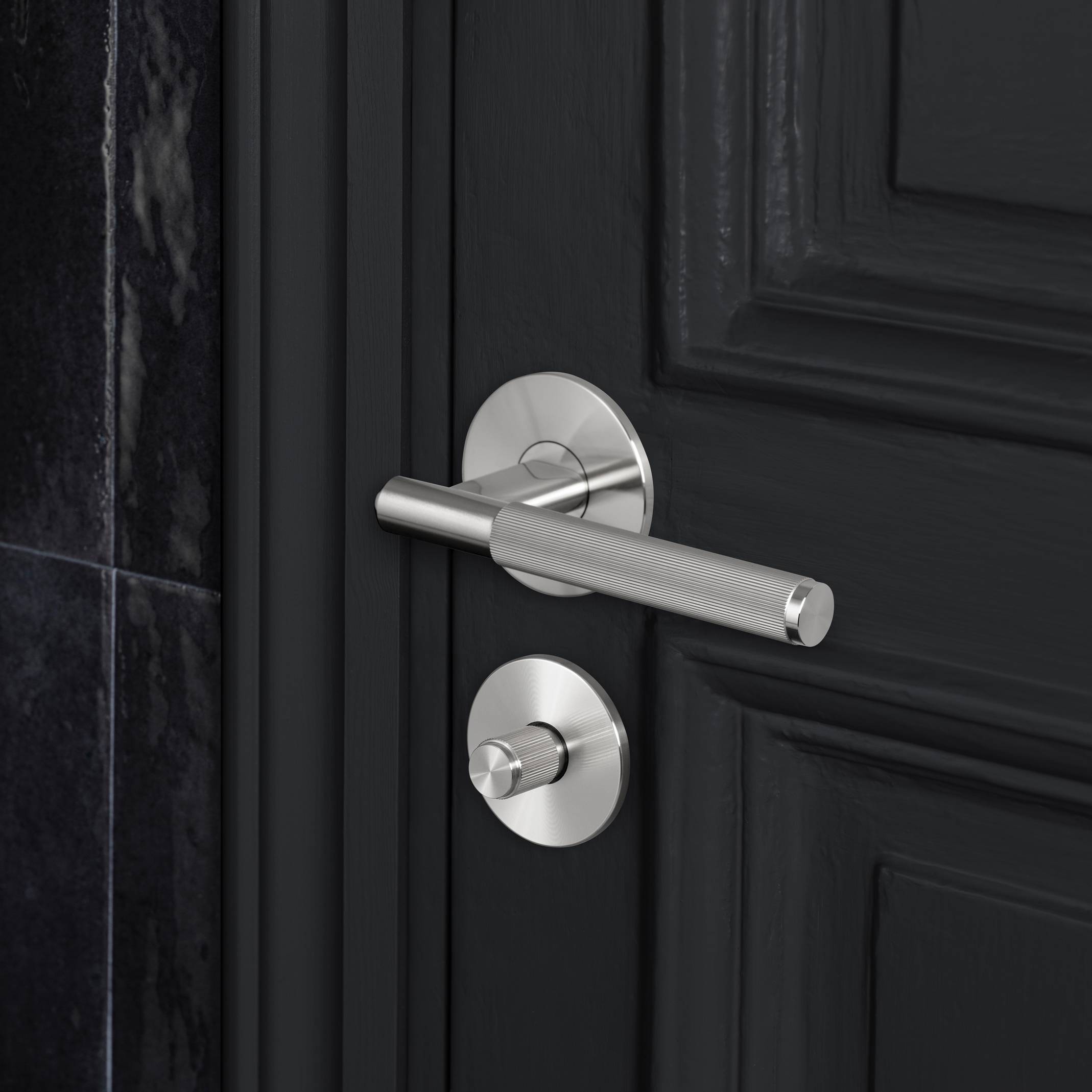 THUMBTURN LOCK / LINEAR / STEEL - Image 2