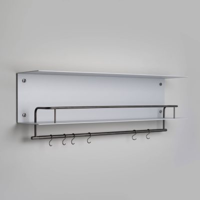 KITCHEN SHELF / HANGER / STONE / WITHOUT LOGO / GUN METAL