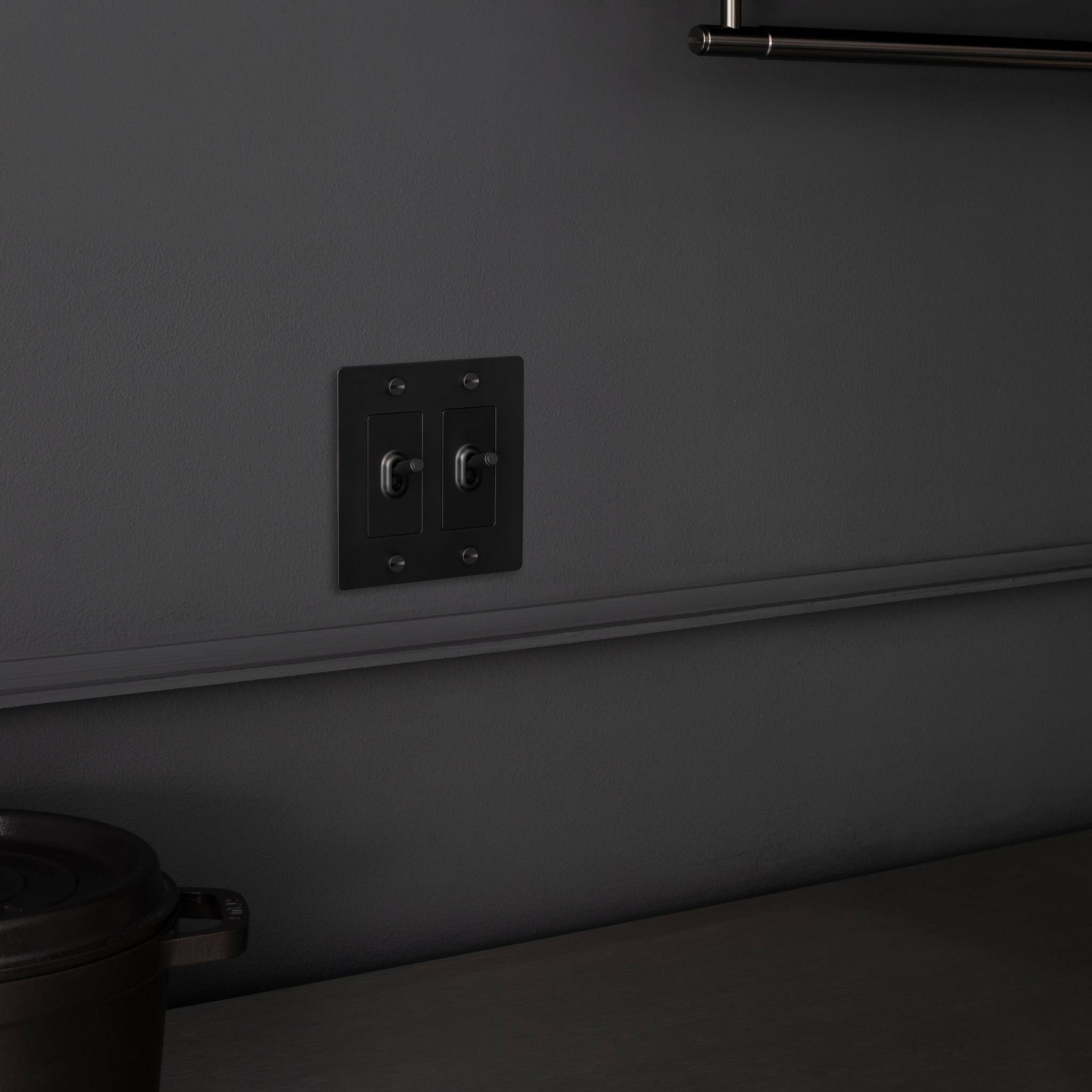 2G TOGGLE / CROSS / WITHOUT LOGO / BLACK - Image 3