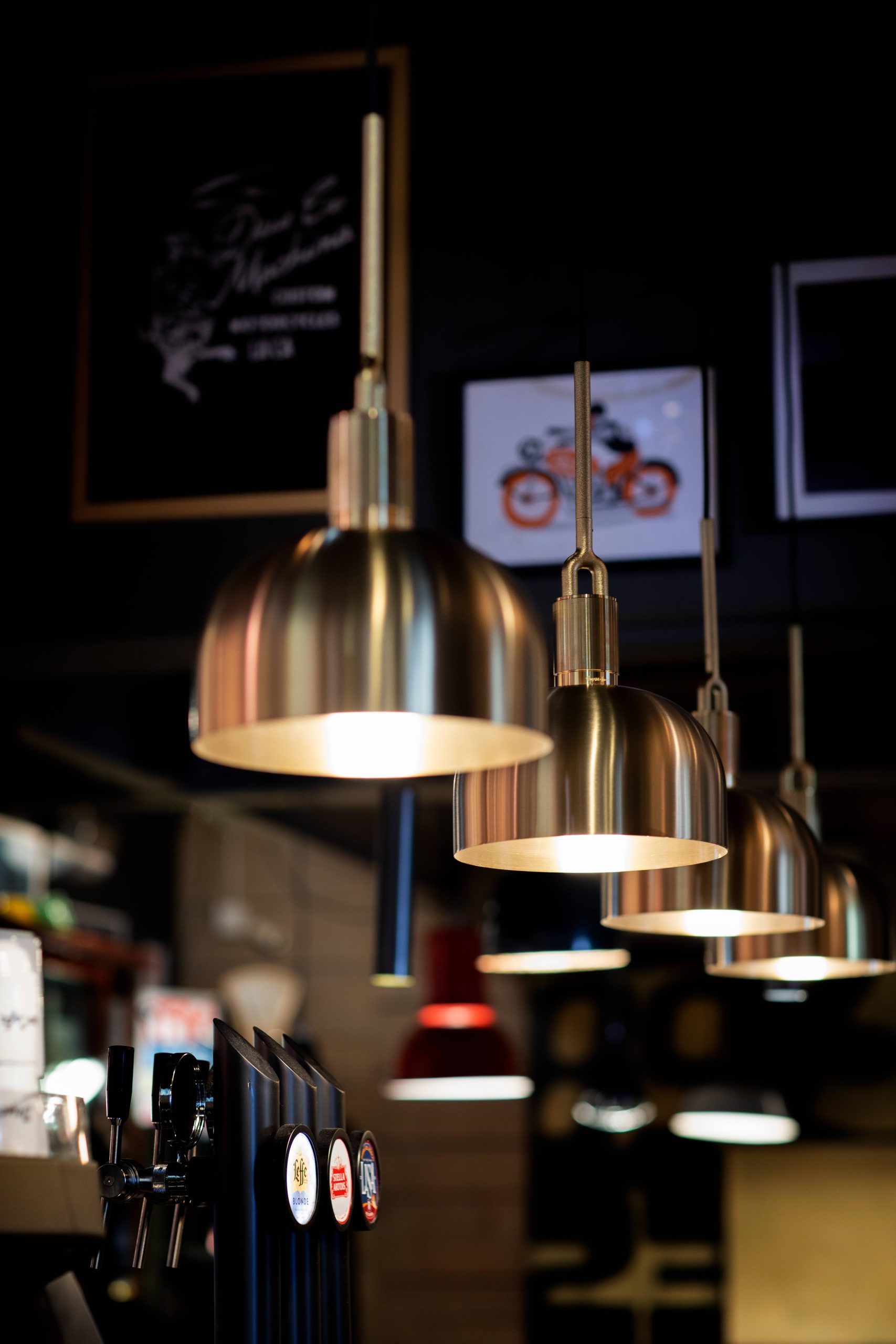 FORKED PENDANT / LINEAR / SHADE / LARGE / STEEL - Image 3