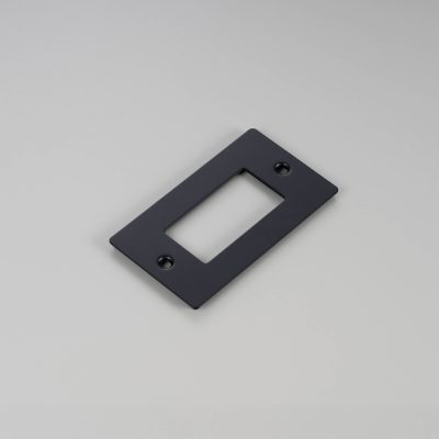1G PLATE / WITHOUT LOGO / BLACK
