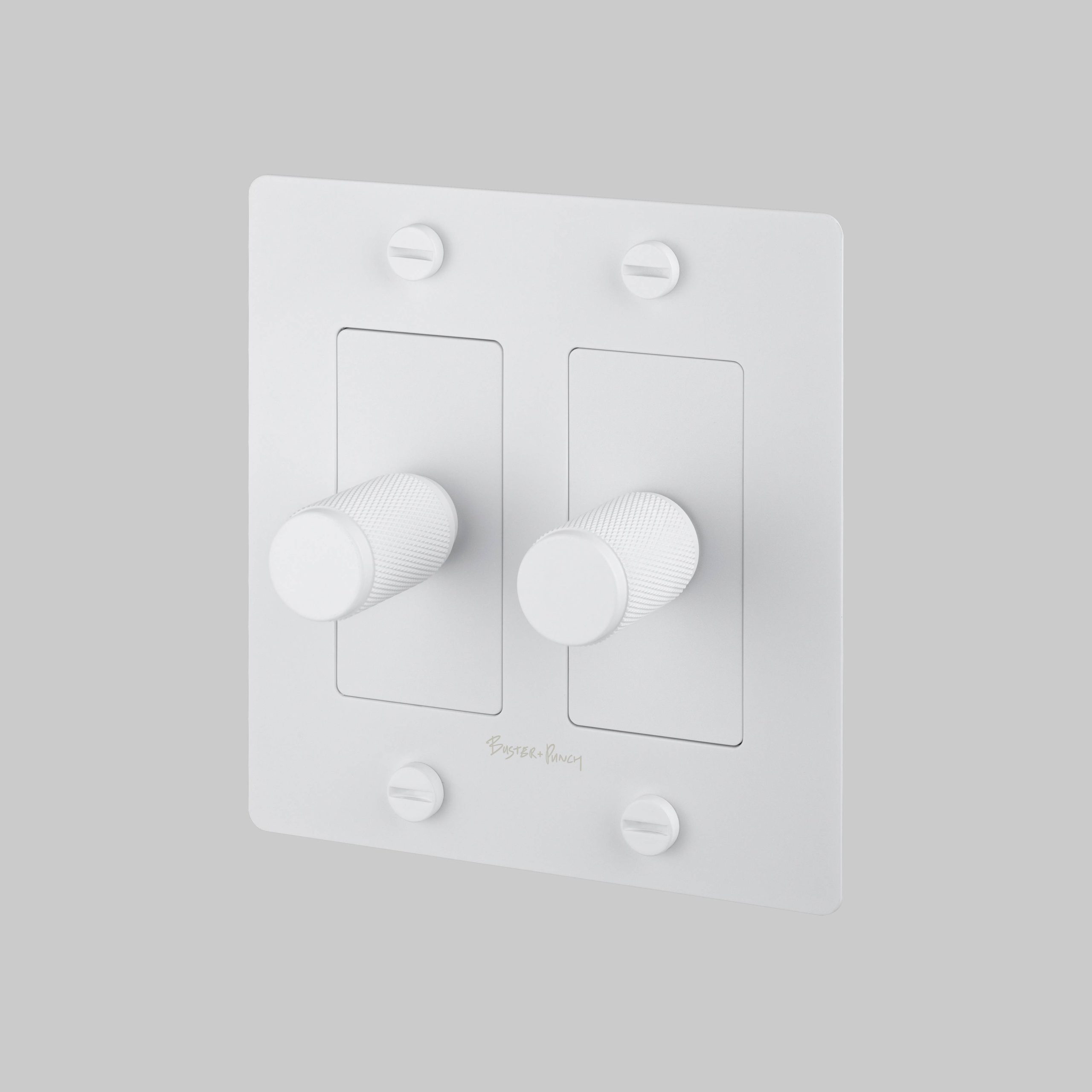 2G DIMMER / LED / CROSS / WITH LOGO / WHITE