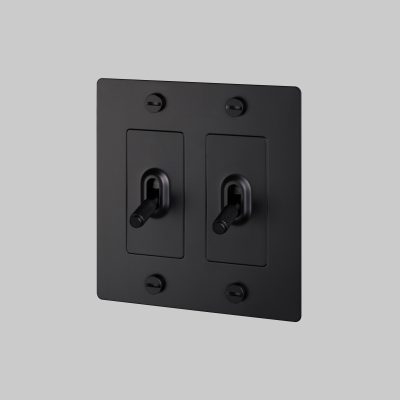 2G TOGGLE / CROSS / WITHOUT LOGO / BLACK