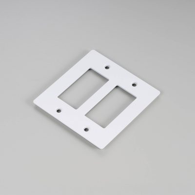 2G PLATE / WITHOUT LOGO / WHITE