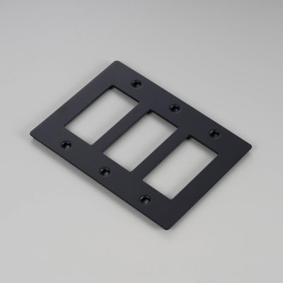 3G PLATE / WITHOUT LOGO / BLACK