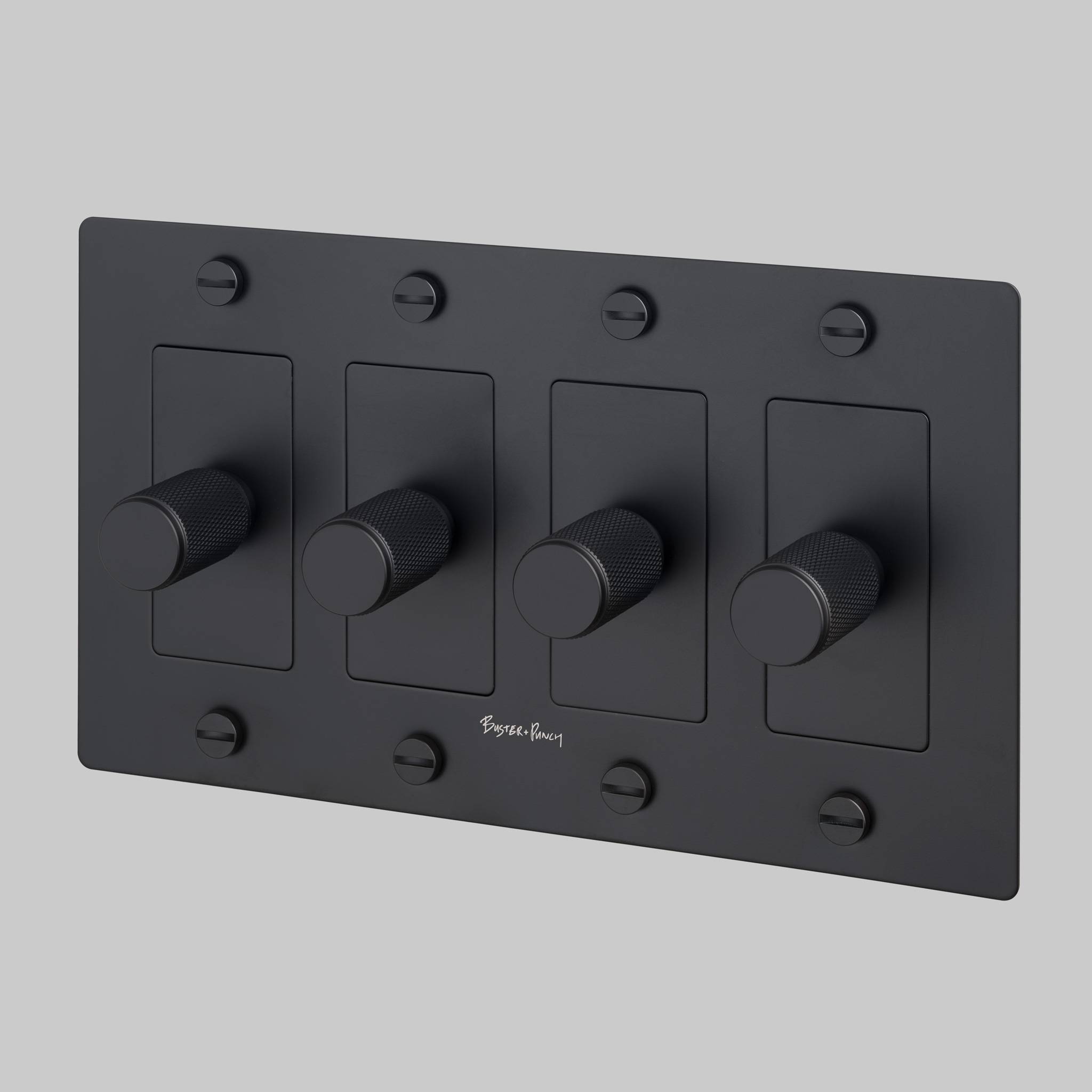 4G DIMMER / LED / CROSS / WITH LOGO / BLACK