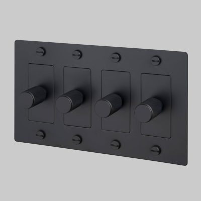 4G DIMMER / LED / CROSS / WITHOUT LOGO / BLACK