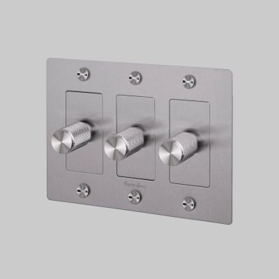 3G DIMMER / LED / CROSS / WITH LOGO / STEEL