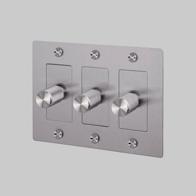 3G DIMMER / LED / CROSS / WITHOUT LOGO / STEEL