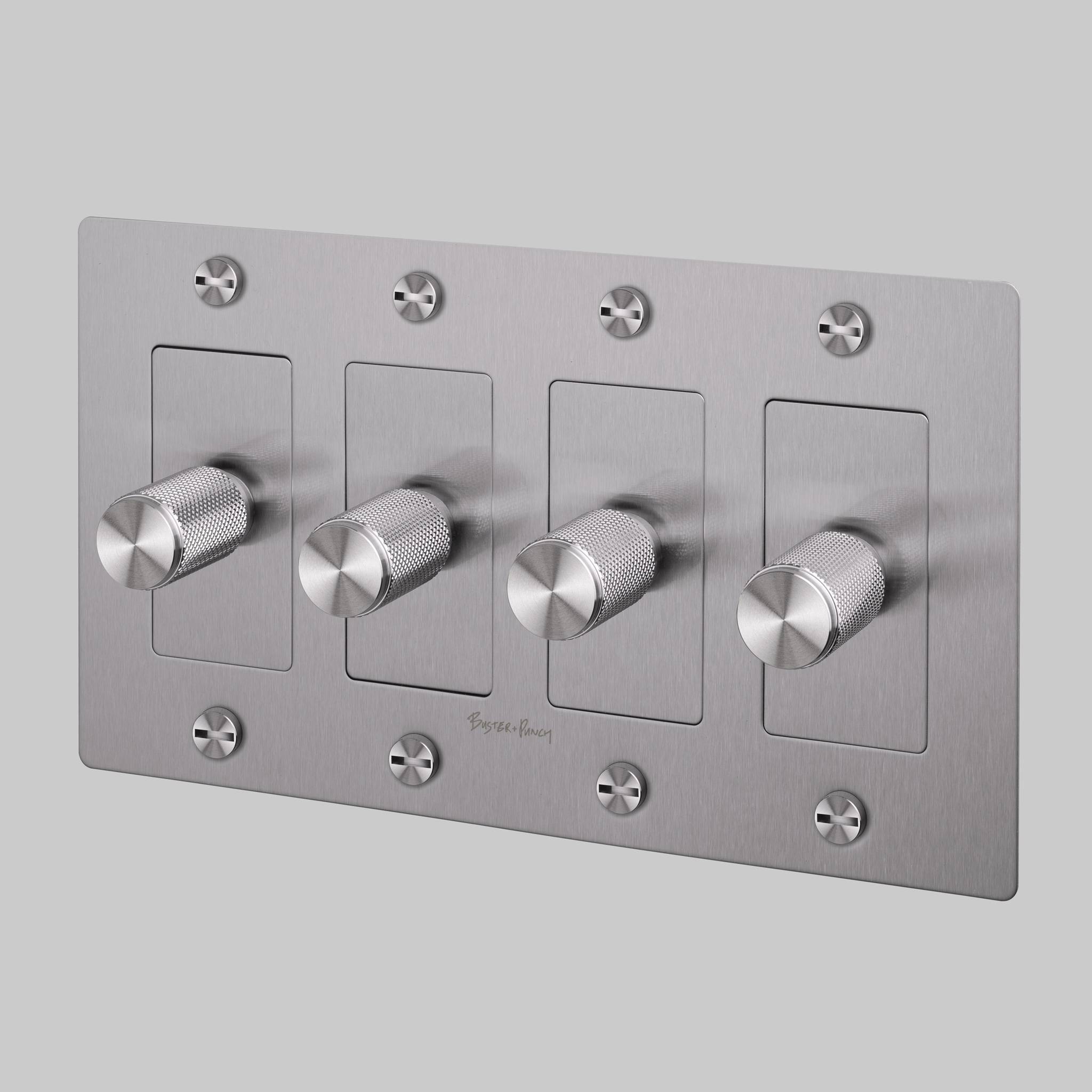 4G DIMMER / LED / CROSS / WITH LOGO / STEEL