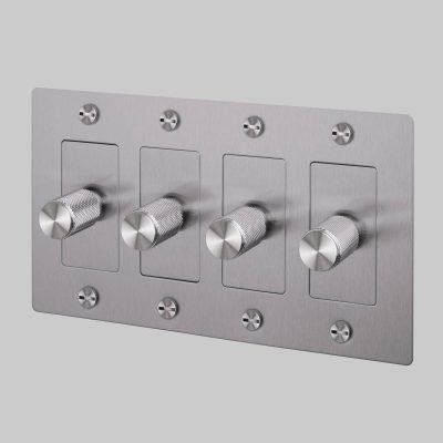 4G DIMMER / LED / CROSS / WITHOUT LOGO / STEEL