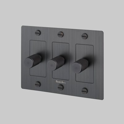 3G DIMMER / LED / CROSS / WITH LOGO / SMOKED BRONZE