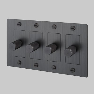 4G DIMMER / LED / CROSS / WITHOUT LOGO / SMOKED BRONZE
