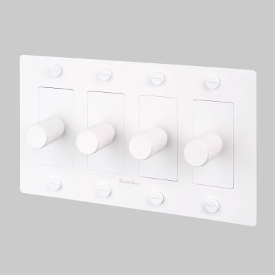 4G DIMMER / LED / CROSS / WITH LOGO / WHITE