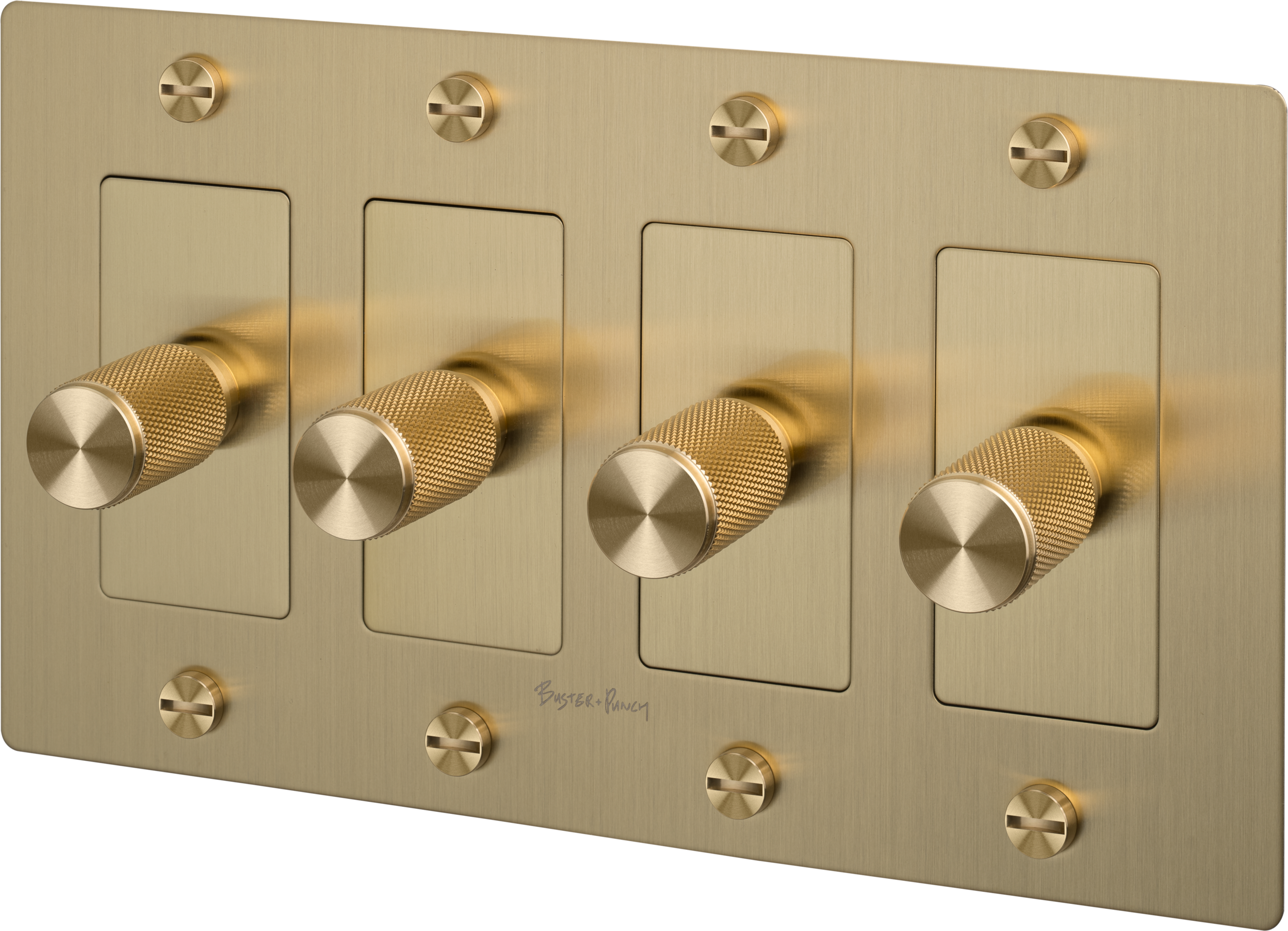 4G DIMMER / LED / CROSS / WITH LOGO / BRASS - Image 3