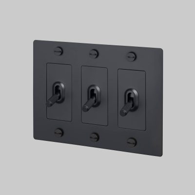 3G TOGGLE / CROSS / WITHOUT LOGO / BLACK