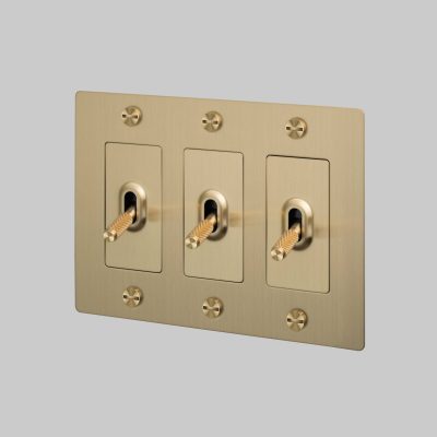 3G TOGGLE / CROSS / WITHOUT LOGO / BRASS