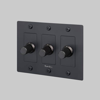 3G DIMMER / LED / LINEAR / WITH LOGO / BLACK