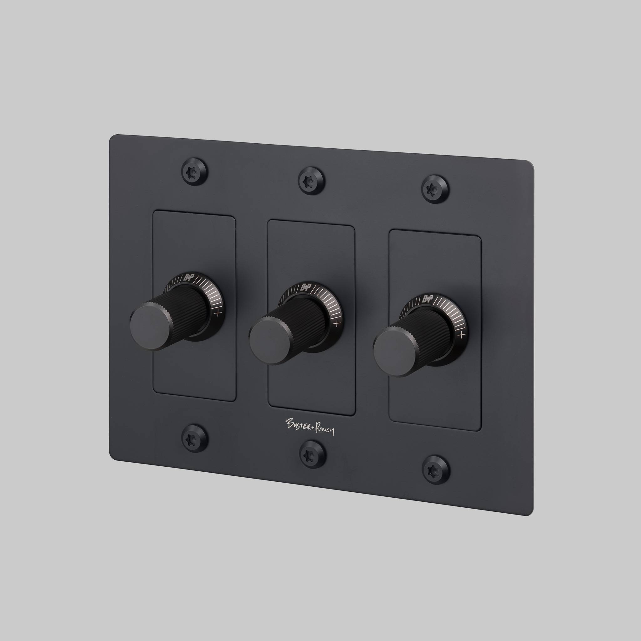 3G DIMMER / LED / LINEAR / WITH LOGO / BLACK