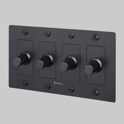 4G DIMMER / LED / LINEAR / WITH LOGO / BLACK