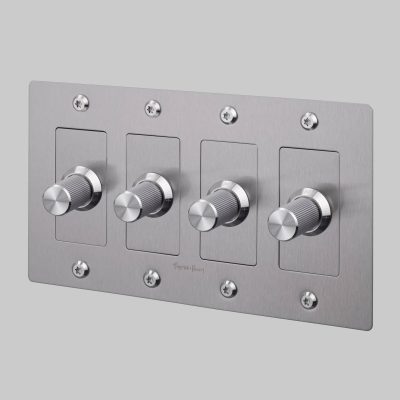 4G DIMMER / LED / LINEAR / WITH LOGO / STEEL