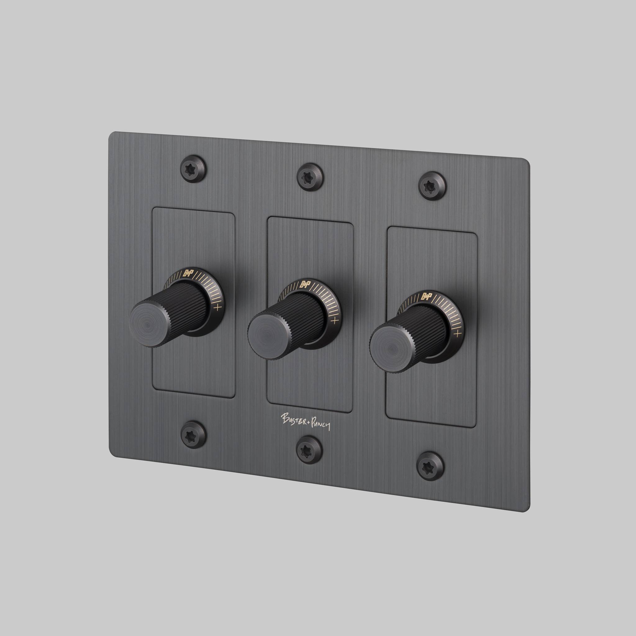 3G DIMMER / LED / LINEAR / WITH LOGO / SMOKED BRONZE
