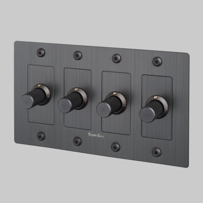 4G DIMMER / LED / LINEAR / WITH LOGO / SMOKED BRONZE