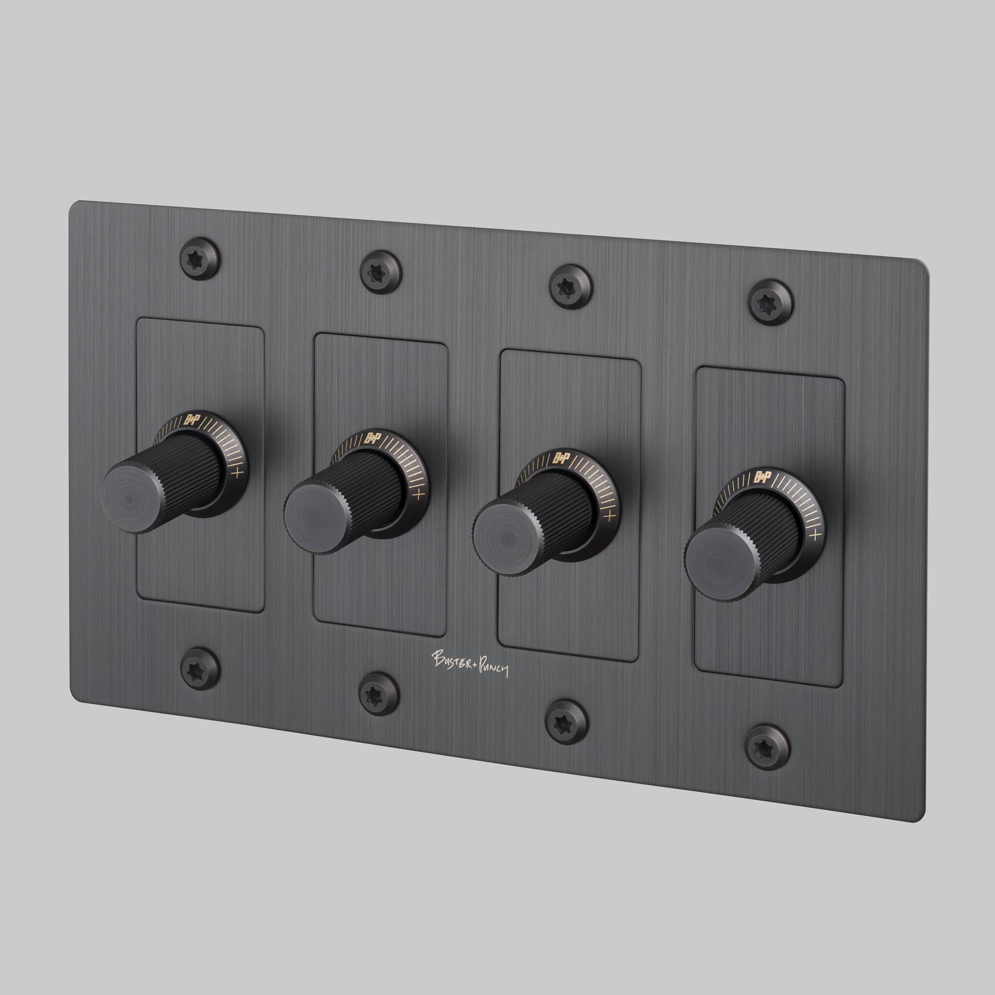 4G DIMMER / LED / LINEAR / WITH LOGO / SMOKED BRONZE