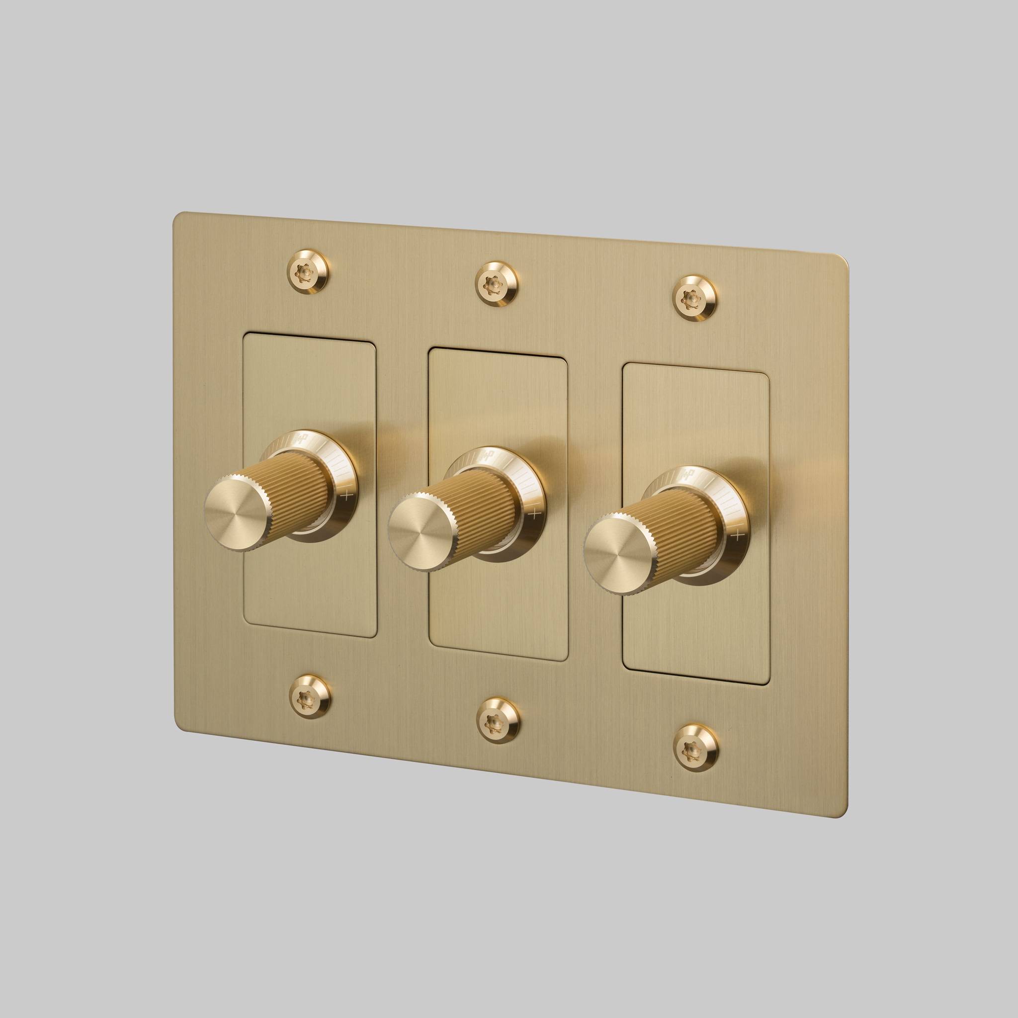 3G DIMMER / LED / LINEAR / WITHOUT LOGO / BRASS