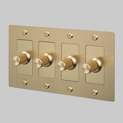 4G DIMMER / LED / LINEAR / WITHOUT LOGO / BRASS