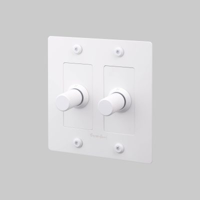 2G DIMMER / LED / LINEAR / WITH LOGO / WHITE