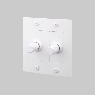 2G DIMMER / LED / LINEAR / WITHOUT LOGO / WHITE