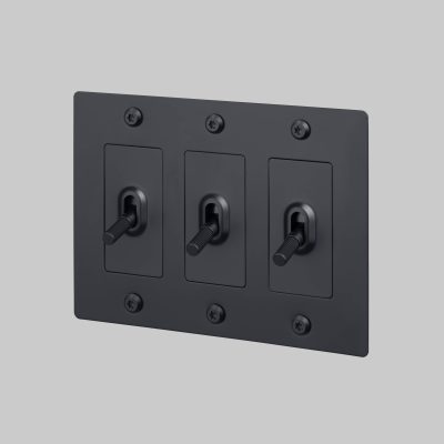 3G TOGGLE / LINEAR / WITHOUT LOGO / BLACK