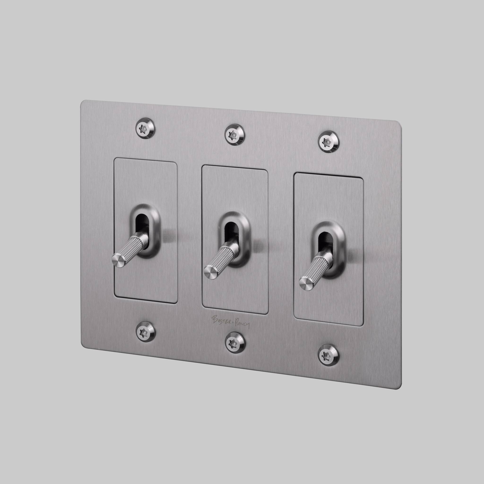 3G TOGGLE / LINEAR / WITH LOGO / STEEL