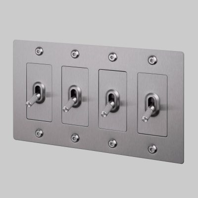 4G TOGGLE / LINEAR / WITHOUT LOGO / STEEL