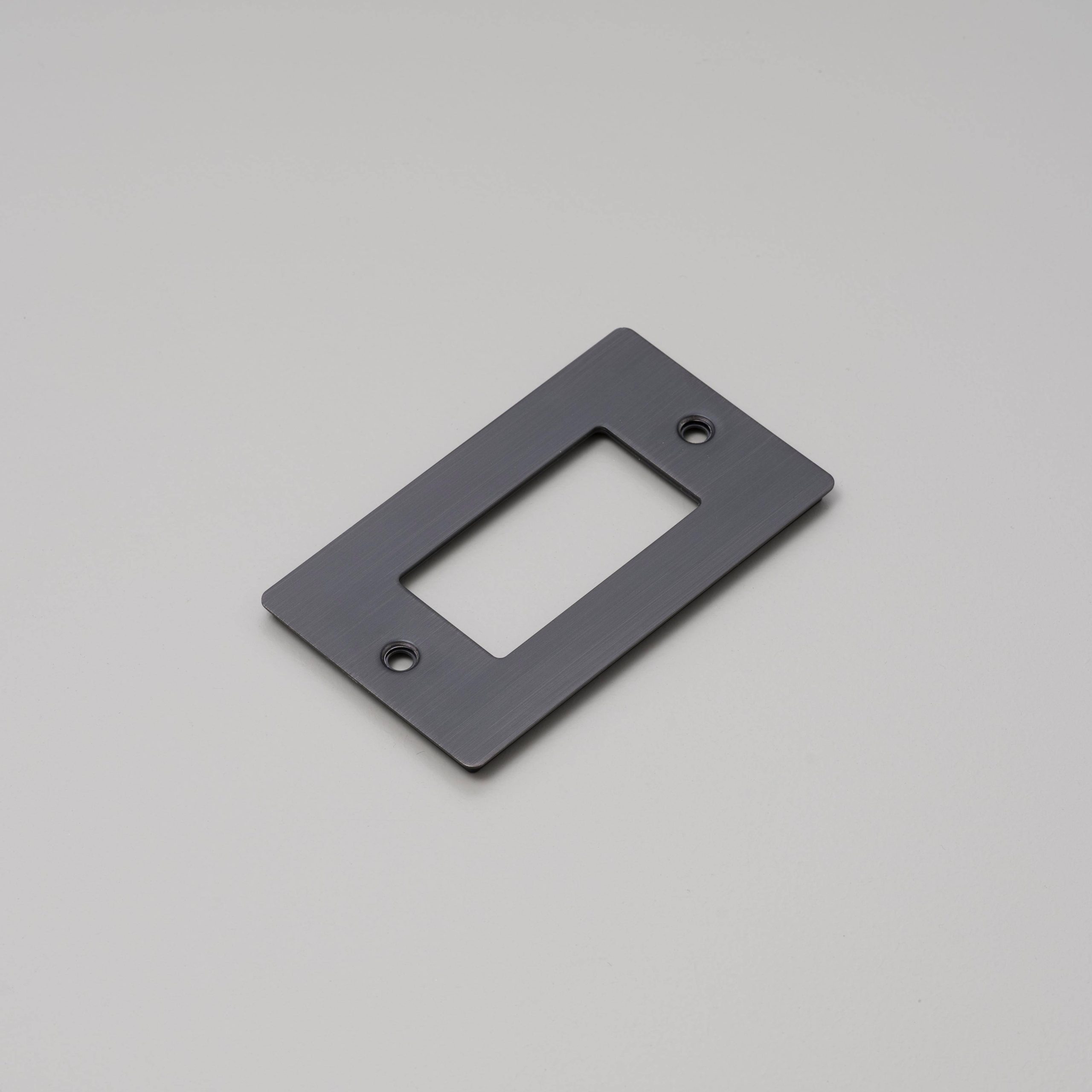 1G PLATE / WITHOUT LOGO / SMOKED BRONZE