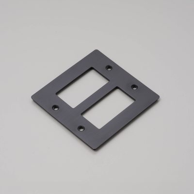2G PLATE / WITHOUT LOGO / SMOKED BRONZE