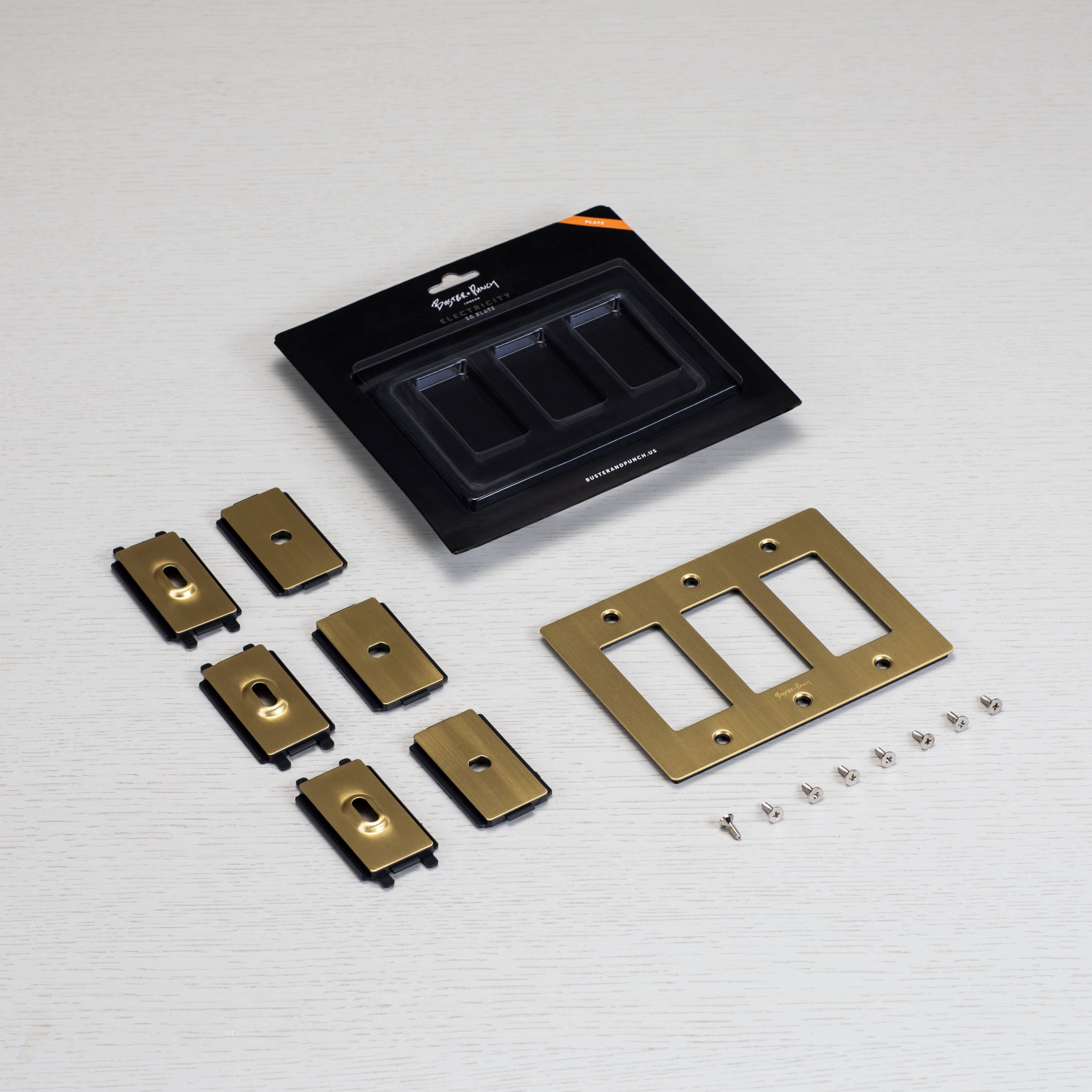 3G PLATE / WITHOUT LOGO / BRASS - Image 3