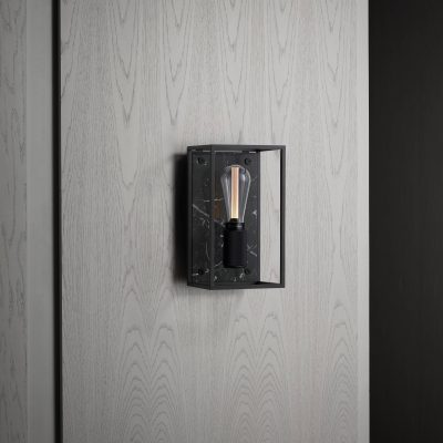 CAGED WALL / MEDIUM / CROSS / BLACK MARBLE
