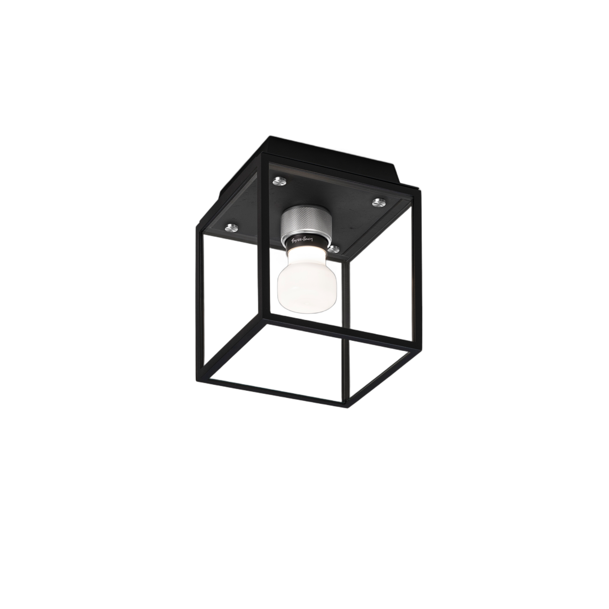 CAGED WET / CEILING / CROSS / SMALL / BLACK / STEEL - Image 3
