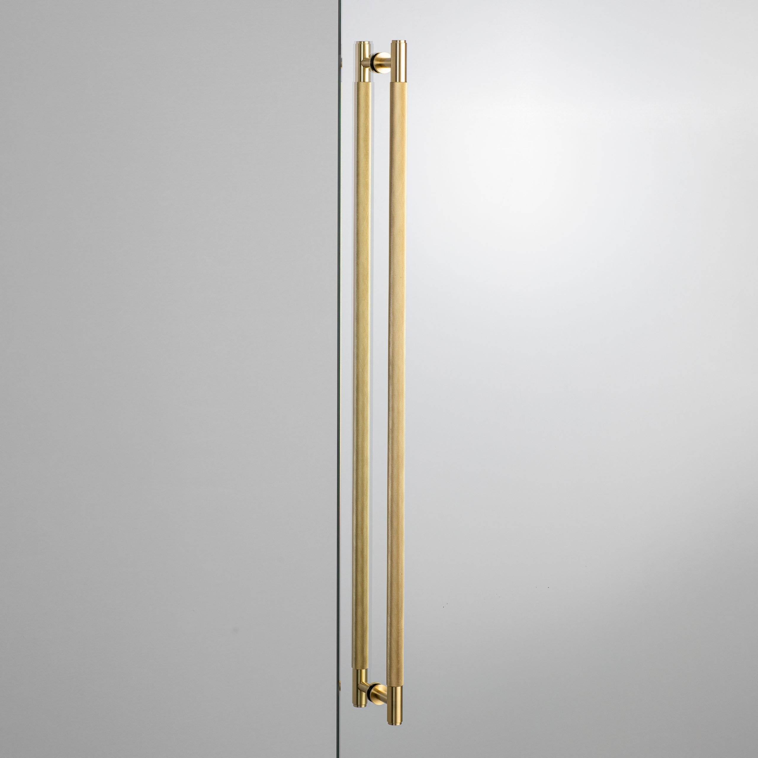 CLOSET BAR / DOUBLE-SIDED / CROSS / BRASS