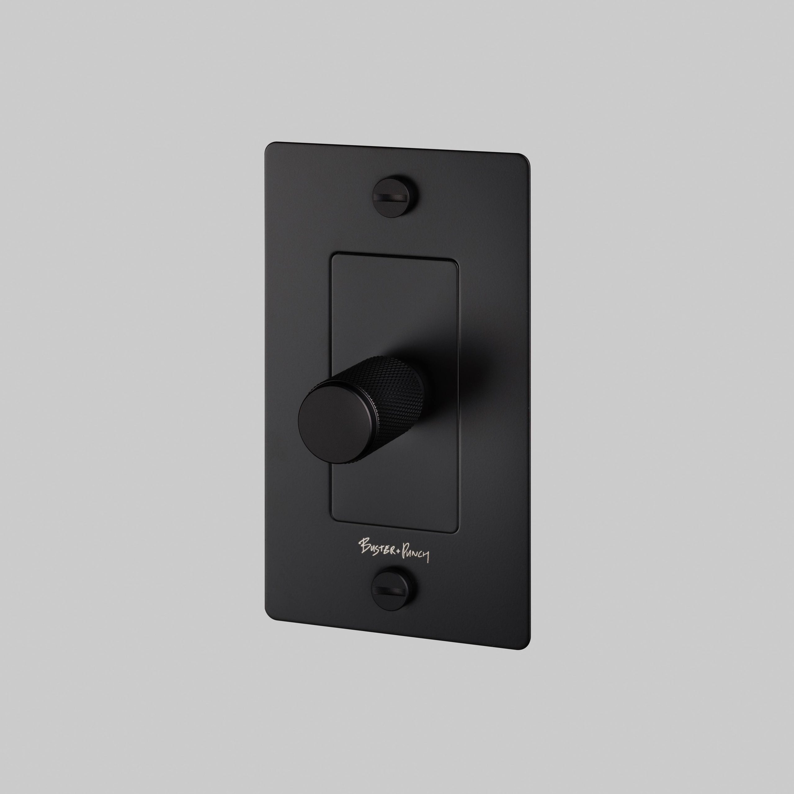 1G DIMMER / LED / CROSS / WITH LOGO / BLACK