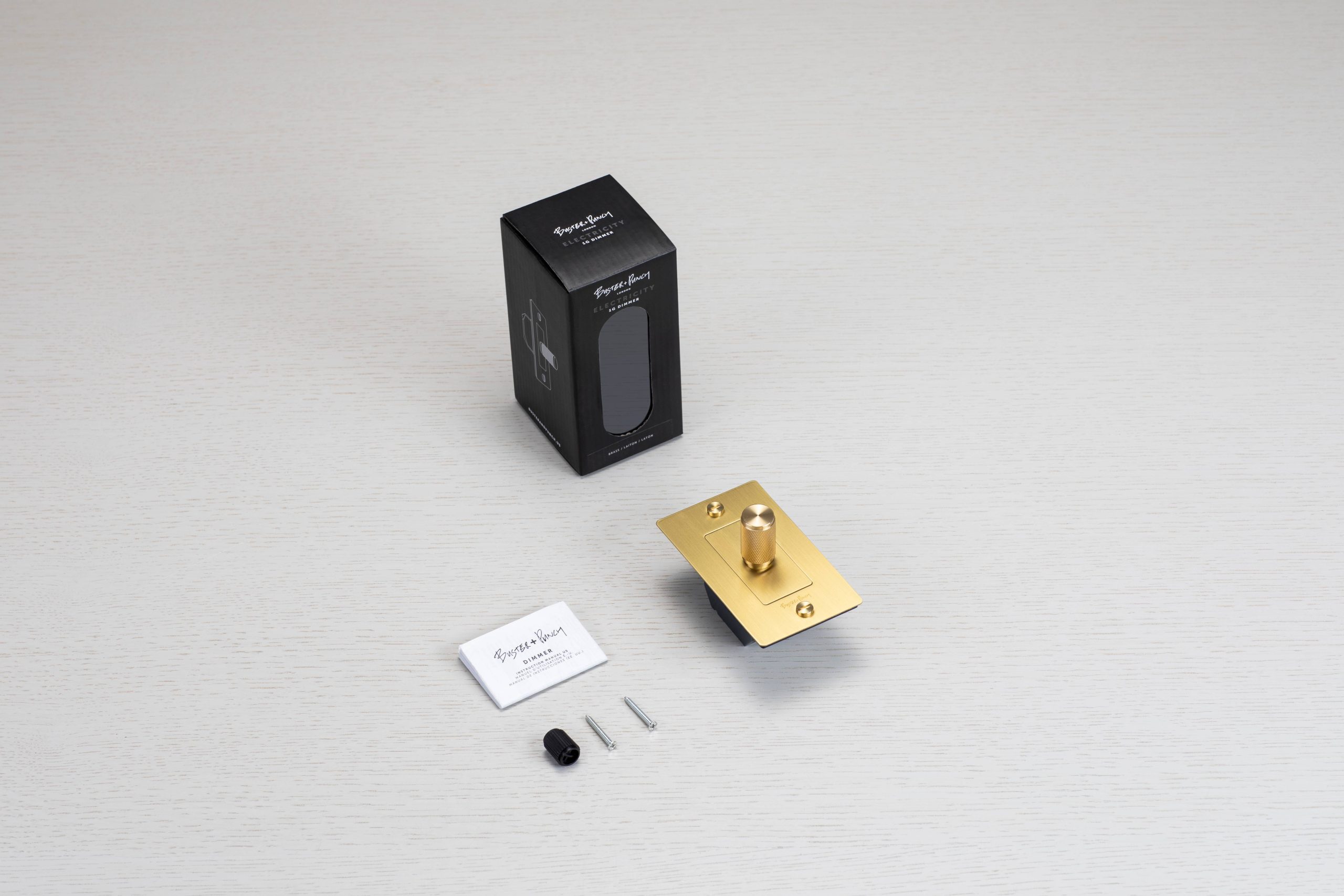 1G DIMMER / LED / CROSS / WITH LOGO / BLACK - Image 2