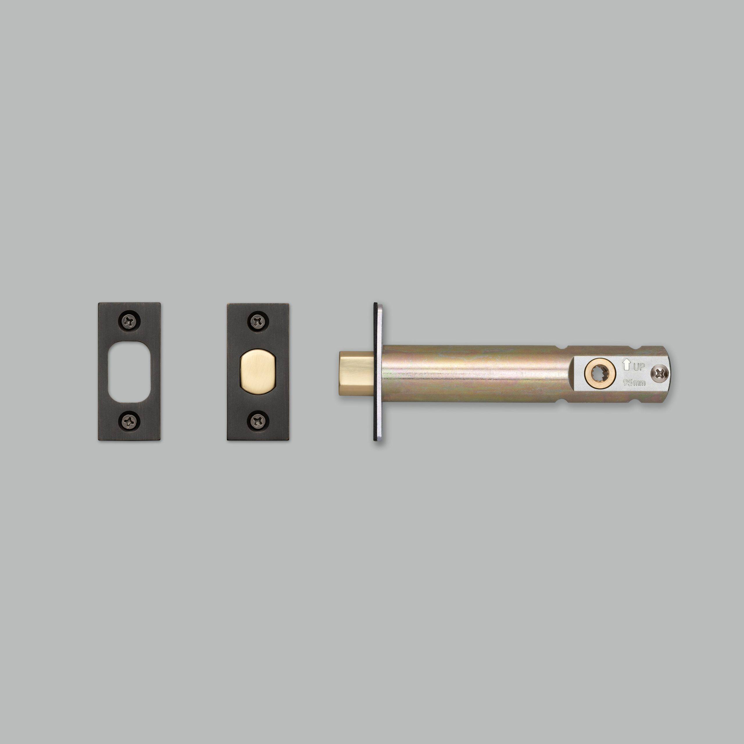 PRIVACY BOLT / THUMBTURN LOCK / GUN METAL - 3-3/4"