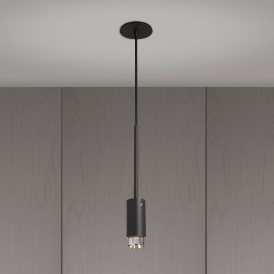 EXHAUST PENDANT / CROSS / GRAPHITE / STEEL