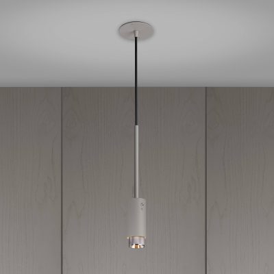 EXHAUST PENDANT / CROSS / STONE / STEEL