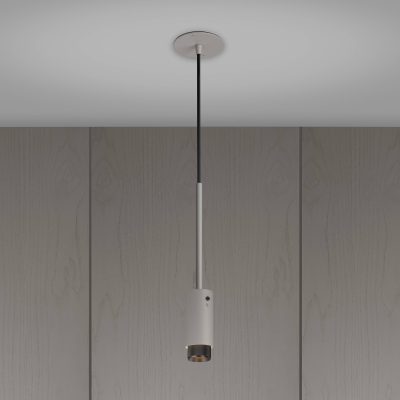 EXHAUST PENDANT / CROSS / STONE / SMOKED BRONZE