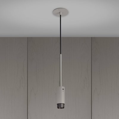 EXHAUST PENDANT / LINEAR / STONE / GUN METAL