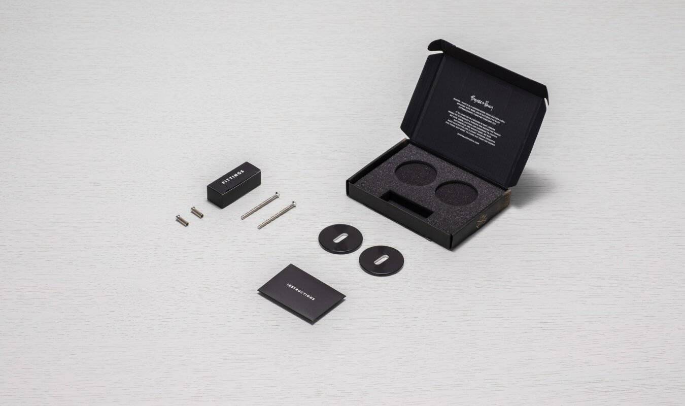 KEY ESCUTCHEON / GUN METAL - Image 2